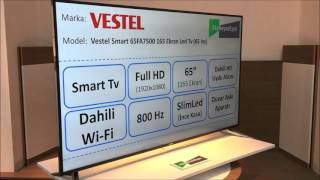 Vestel Smart 65FA7500 165 Ekran LED Tv (65 inç) - EkoBeyazEşya