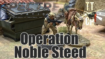 Tabletop CP: Spectre Operations Battle Report- Operation Noble Steed
