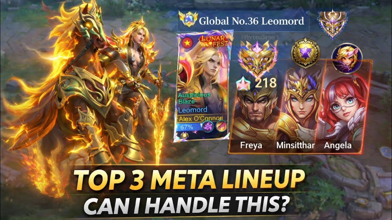 Enemy Picked the Strongest Meta Trio… Can I Survive This Draft?