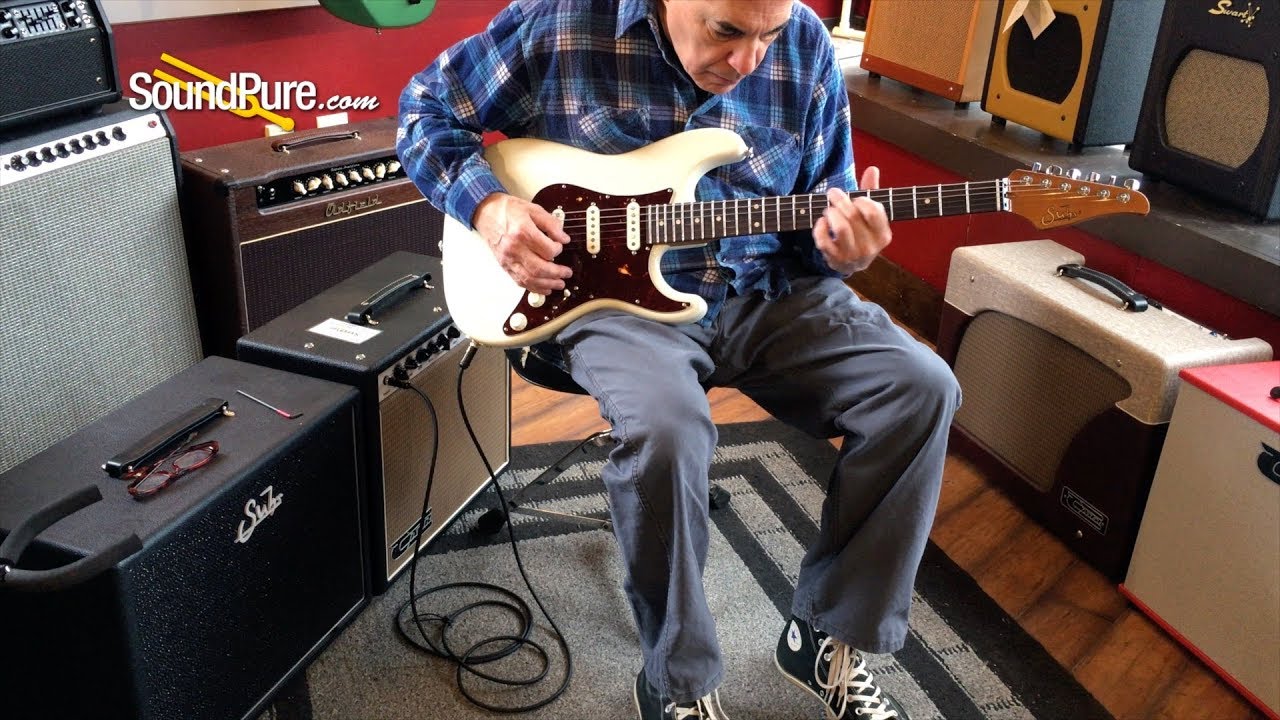 Suhr Scott Henderson Signature Olympic White Electric Guitar-Quick 'n' Dirty