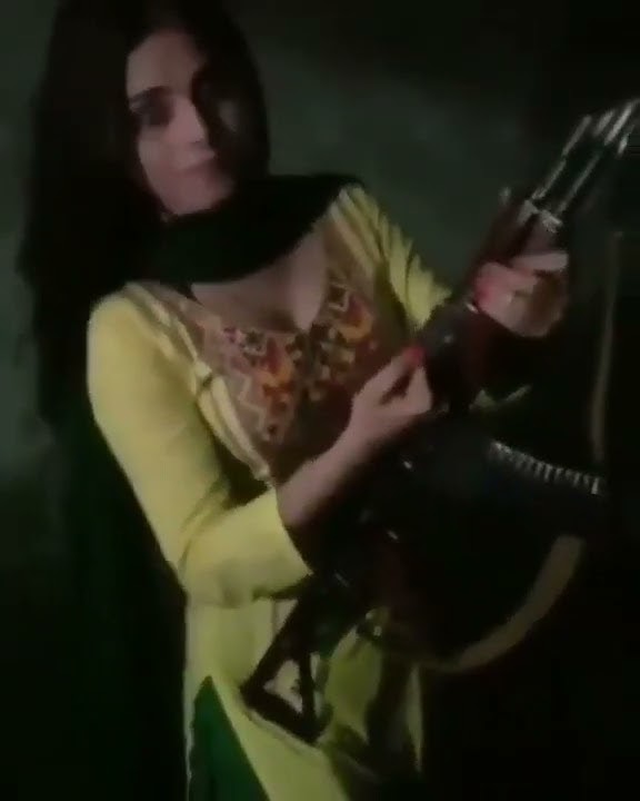 AK 47 firing bhabhi ji WhatsApp  status video #viral