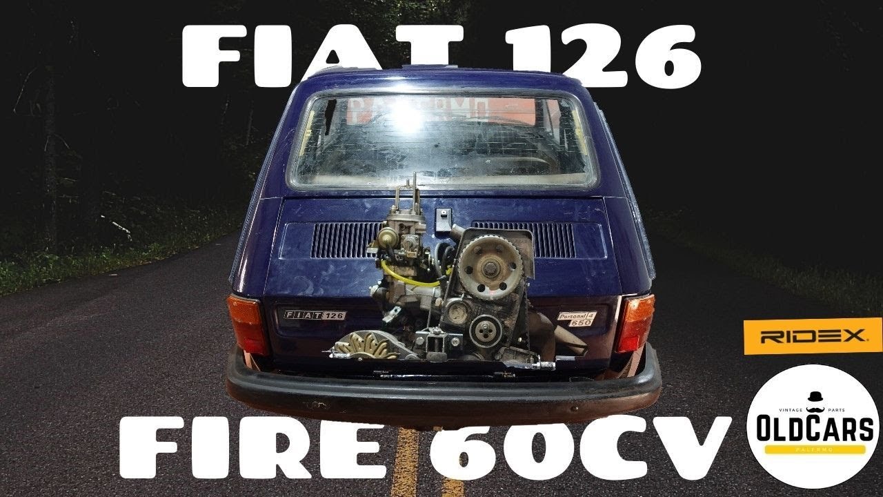Come montare il Motore Fire sulla Fiat 126 - 500 Epoca 🔥🚀 2021
