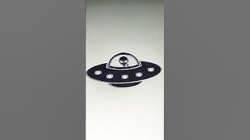 Alien ship 👽 image drawing using CNC plotter #sketch #satisfyingvideo #mindrelaxing #drawdaily #art