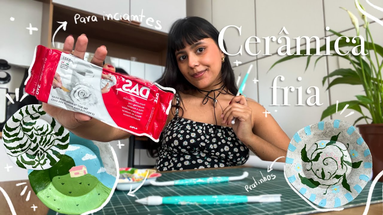 Cerâmica Fria para Iniciantes: Dicas + Como Fazer Pratos Decorativos