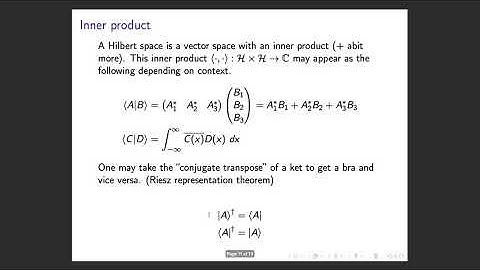 Demystifying Braket Notation in Quantum Mechanics | Linear Algebra, Hilbert Space (see description)