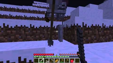 Minecraft vampire challenge. With skyrim mod part 3