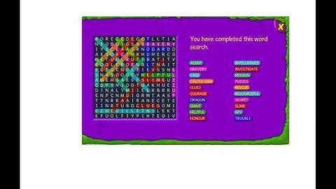 Binweevils WordSearch Answers Secret Weevil Service