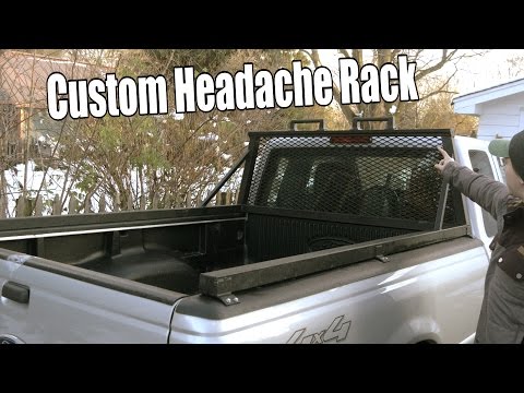 Build Your Own Custom Headache Rack/Window Cage (For Pick-up Truck)