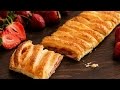 Strawberry Puff Pastry Braid Recipe