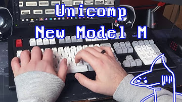 Typing Demo - 2020 Unicomp New Model M