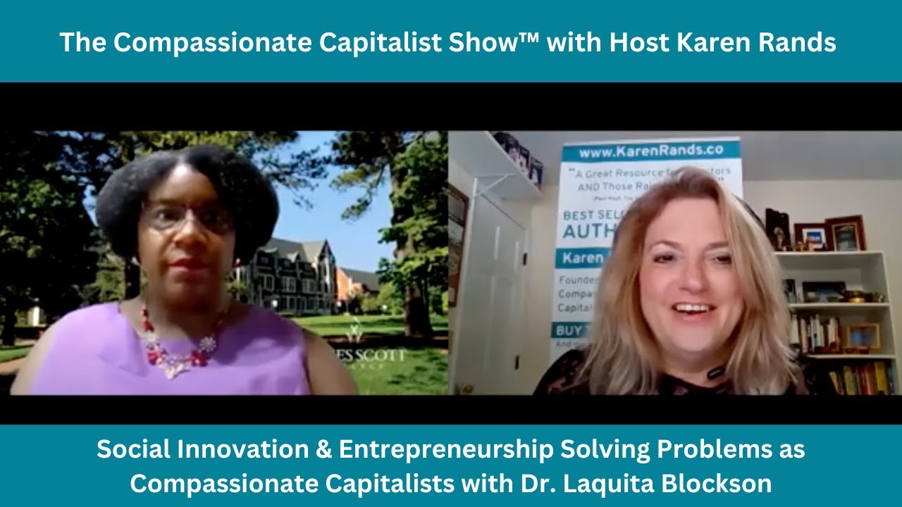 Social Innovation & Entrepreneurship Solving Problems as Compassionate Capitalists