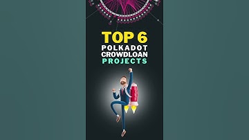 Top 6 Polkadot Crowdloan Projects | Describedot #shorts