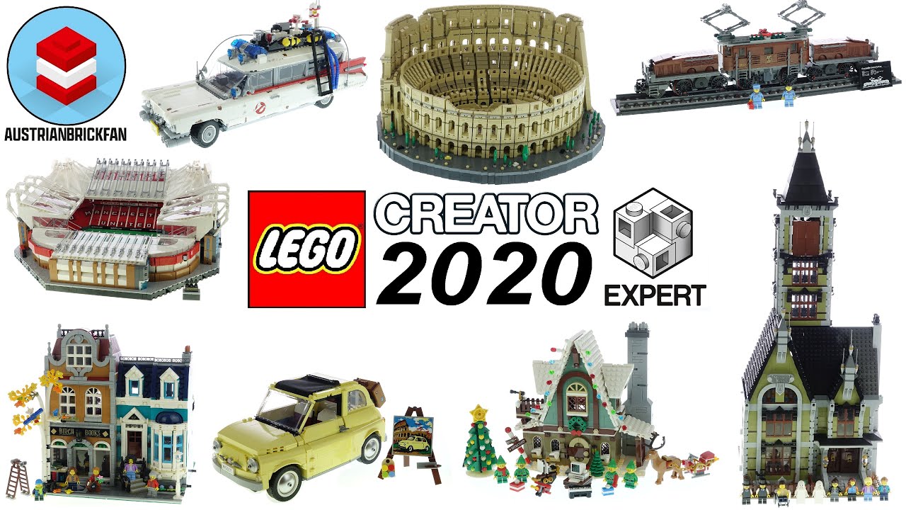 All LEGO Creator Expert 2020 Compilation/Collection Speed Build - YouTube