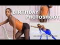 VLOG: BIRTHDAY PHOTOSHOOT BEHIND THE SCENES | GRWM (HAIR APPOINTMENT + FRONTAL BRAIDS)