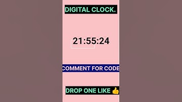DIGITAL CLOCK USING PYTHON TURTLE #coding #python #clock #time #digital #viral