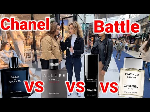 Women React to Bleu de Chanel, Chanel Allure Homme Sport Eau Extreme, Platinum Egoiste & Antaeus