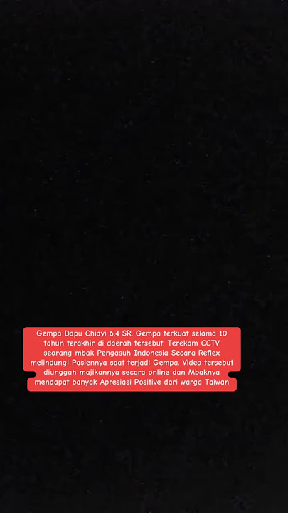 Sehat sehat mbak e #tkwtaiwanjagalansia  #tkwtaiwan #ticen  #gempahariini
