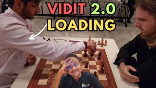 You Cant Mess With Vidit 20  Vidit Gujrathi Vs Richard Rapport  Gashimov Memorial 2023