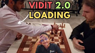 You cant mess with Vidit 2.0 | Vidit Gujrathi vs Richard Rapport | Gashimov Memorial 2023