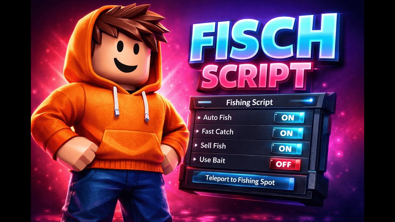 [Update] Fisch Script [Update 2025] | Roblox x Fisch Script [Menu] | Best Auto Farm & Fast Catch