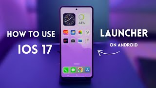 How To Use iOS 16/17 launcher on Android screenshot 5