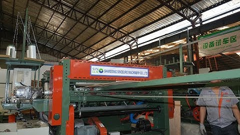 sinoeuro 8ft core veneer composer plywood production line veneer jointing for panel plywood 2020