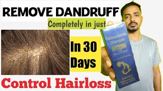Best Anti-Dandruff Shampoo, Ketoconazole Shampoo, for Relieves Scaling Flaking & Itching, In 30 days