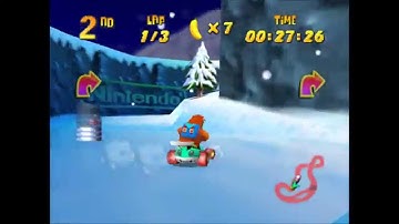 Diddy Kong Racing - Snowflake Mountain Pt2