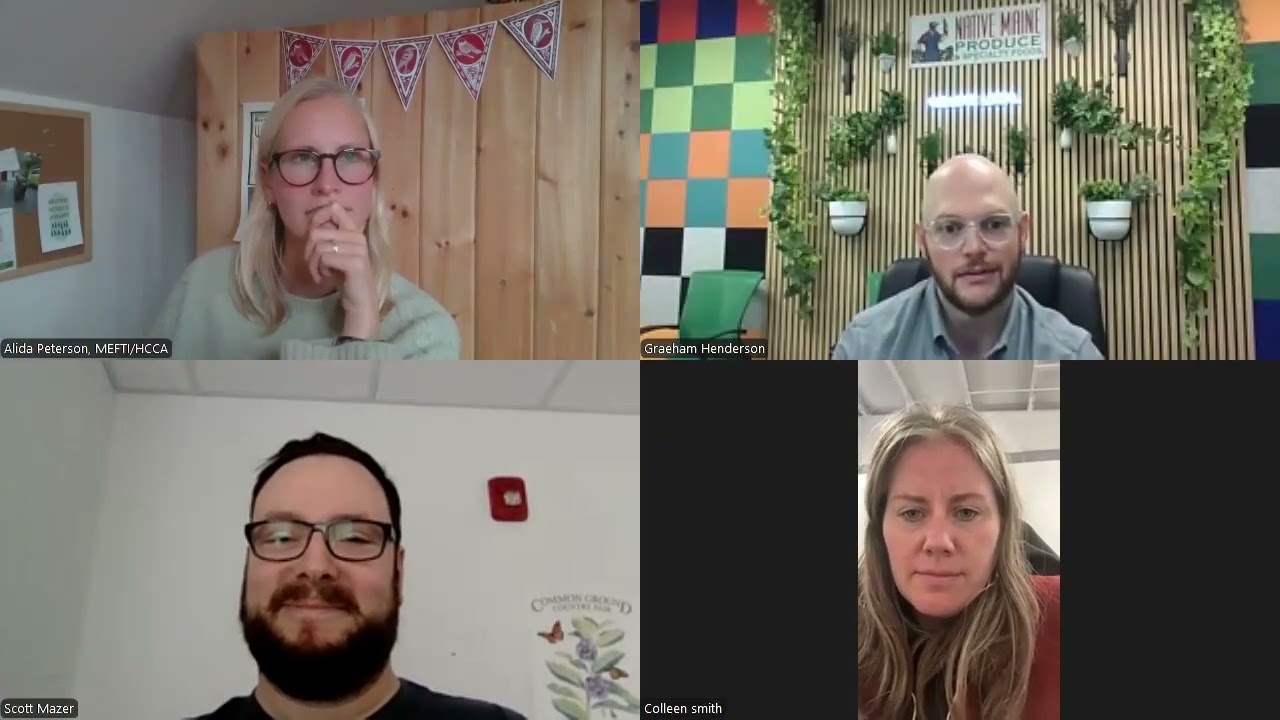 A Day in the Life of Maine Processors & Aggregators - Local Food Processing Workgroup