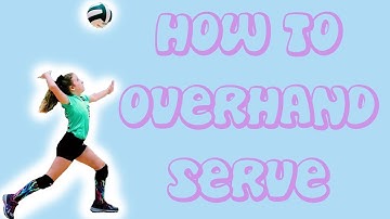 How to Overhand Serve a Volleyball!! Addy Volley