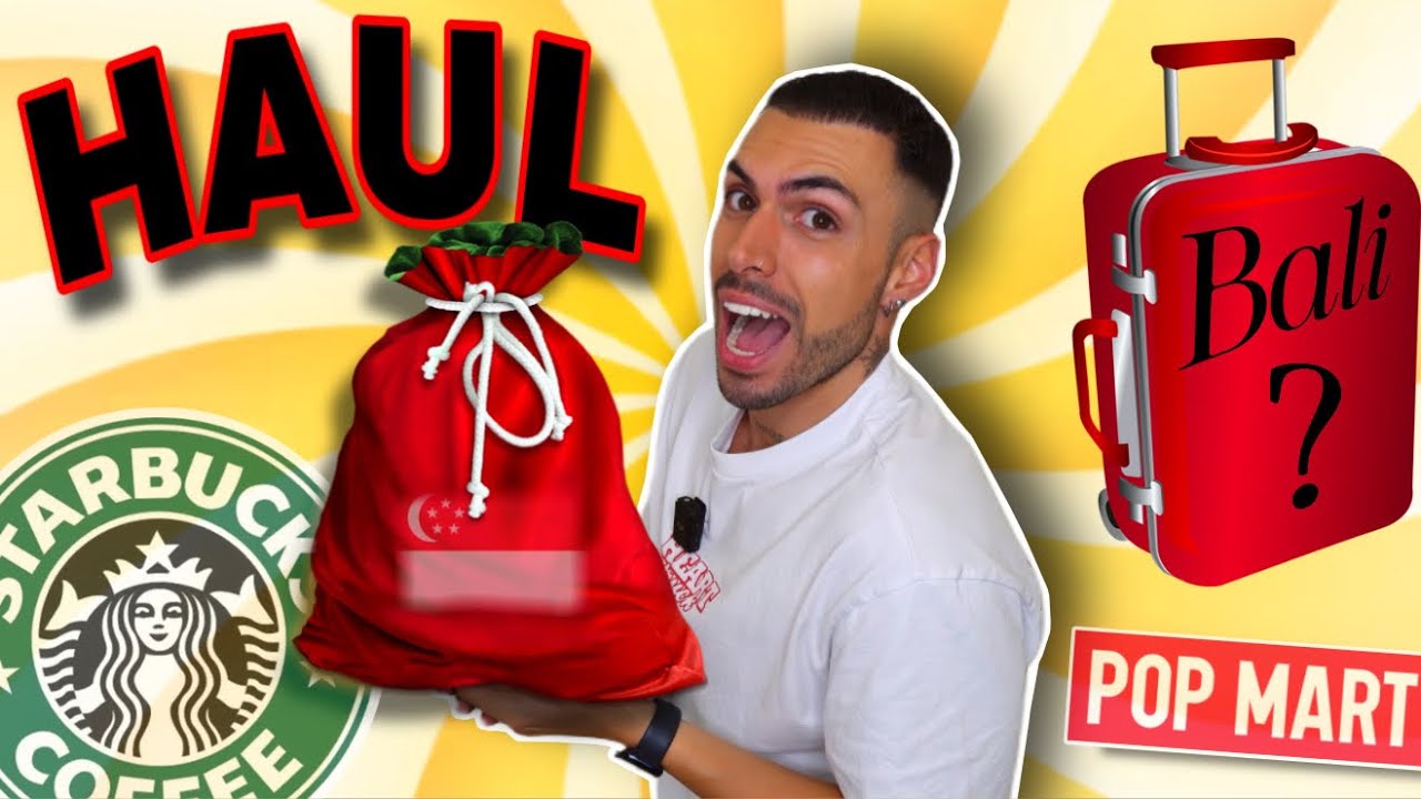 Αγόρασα όλη την Σιγκαπούρη και το Μπαλί | HAUL | Tsede The Real 