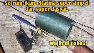 Cara mudah membuat setrum ikan Platina super dasyat. karya Roslin Tehnik