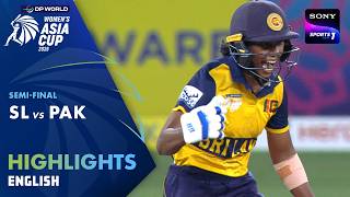 Sri Lanka W vs Pakistan W | English | Highlights | DP World Women’s Asia Cup 2026