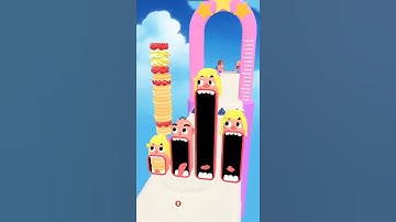 Pancake Run Gameplay -🍇🍑🍌 All Levels Android And IOS Gameplays Level-14