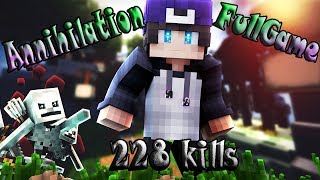 VimeWorld|Annihilation|FullGame|228 kills|