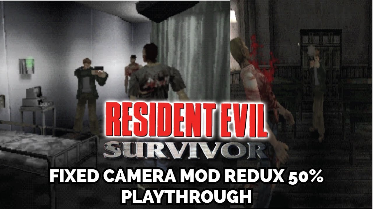 Resident Evil Survivor | Fixed Camera MOD 50% | Demo Version | Redux | ALLSTARGAMER