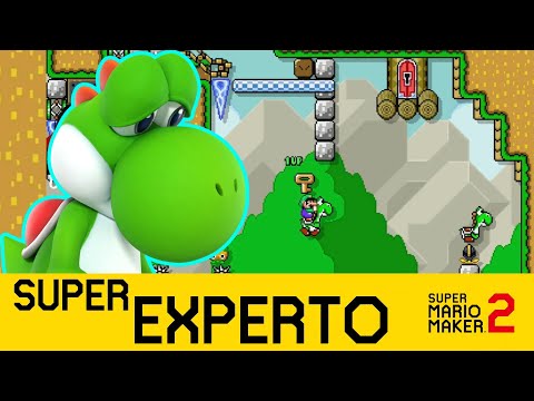 TANTOS YOSHIS SACRIFICADOS!! 🔥🔥 en (Mario Maker 2) Super Experto - KAIZOS