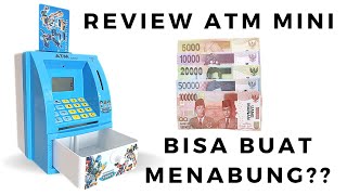 Review ATM Mini | Mainan ATM Anak | Menabung Di Rumah