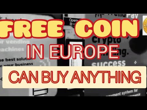FREE COIN IN EUROPE CAN BUY ANYTHING USING VENDING MACHING !!!!!!!!!!!!