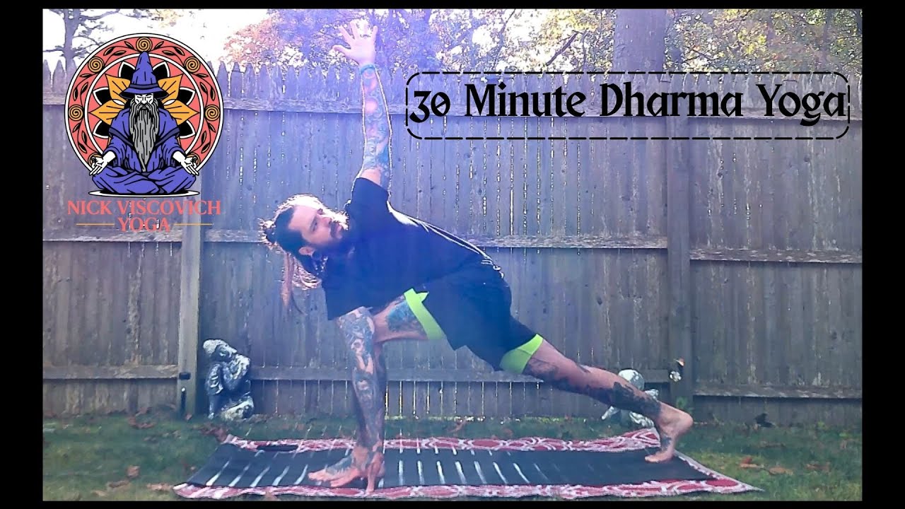 30 Minute Dharma Yoga Express Class | Yoga With Nick Viscovich