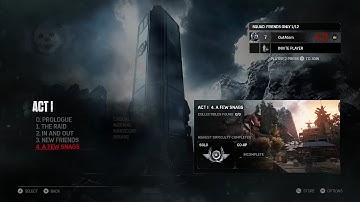 Gears of War 4 - Chapter 1 Act 4 A Few Snags