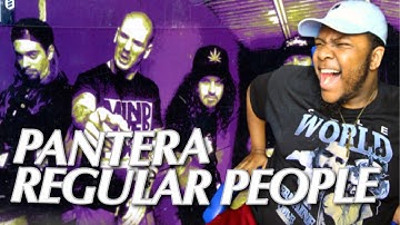 THIS SONG SMACKED ME IN THE FACE!! Pantera - Regular People | (REACTION)!!