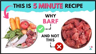 What is BARF Diet & how does it helps in building the💪 MUSCLE of your dog or puppy 🐶 fast. by Monkoodog 3,962 views 2 years ago 5 minutes, 28 seconds