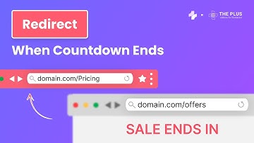 How to Redirect Page When Countdown Timer Ends in Elementor (Part3/5)