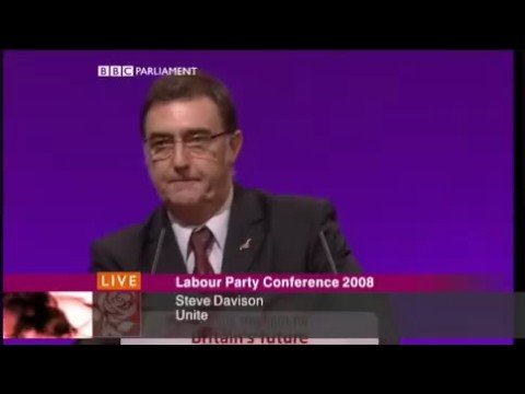 Steve Davison speaks to Labour Party