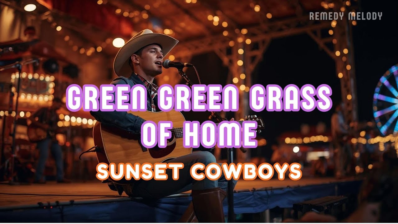🌳 Green, Green Grass of Home  ~ Tom Jones 🤠 Chill Instrumental Country Cover ♫ Remedy Melody