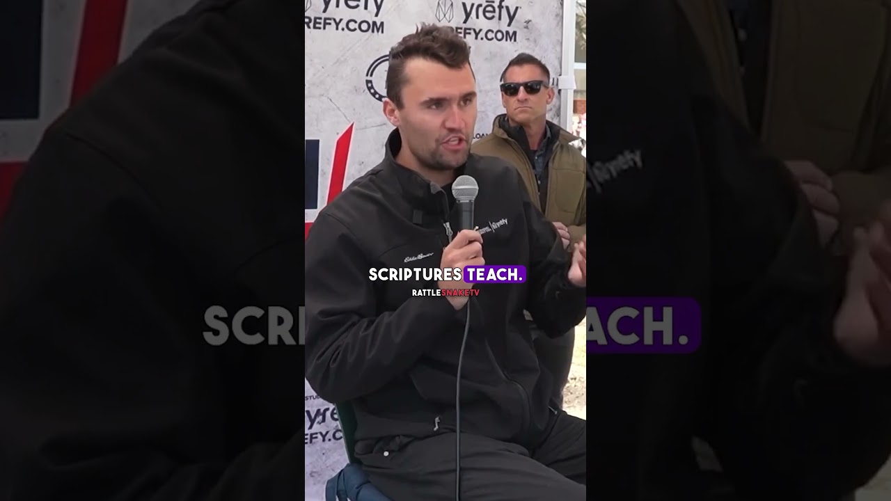 Woke Christian RAGE QUITS debate with Charlie Kirk 😬