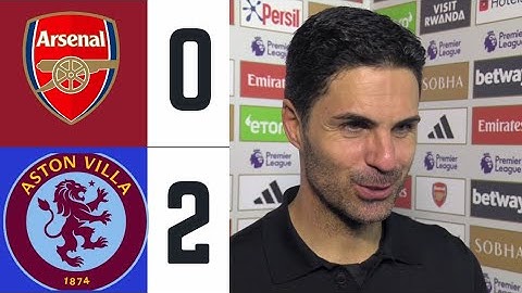 "The moment is now"Mikel Arteta says Arsenal have to react well following (2-0) loss to ASTON VILLA