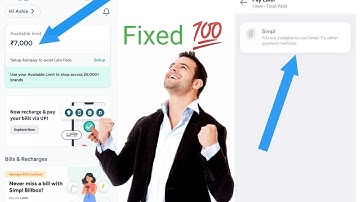 Simpl Pay later spending limit showing but using problem Reason explained | @Techmakanyt