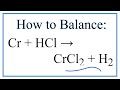 Chemical Reactions and Balancing Equations